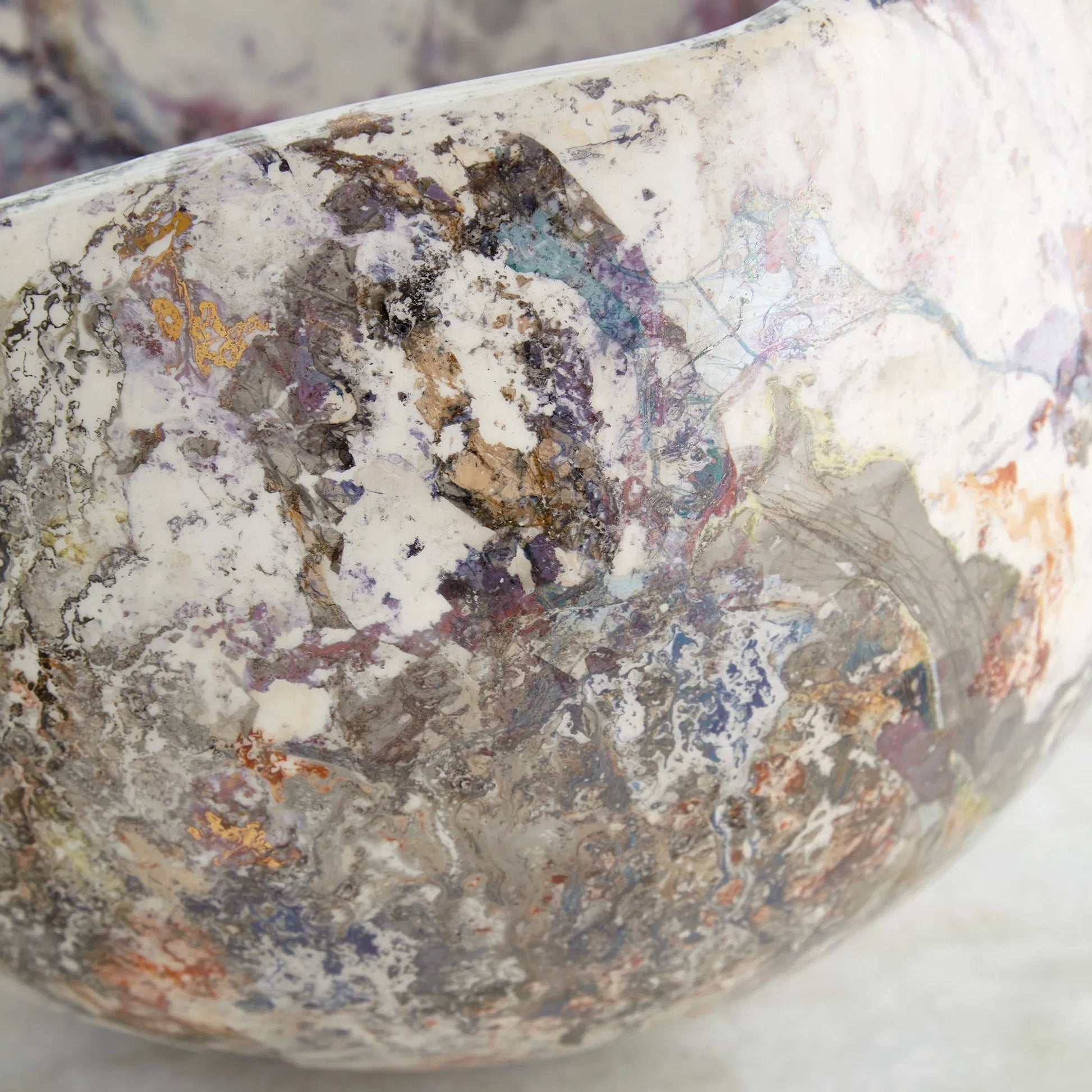 Squished Bowl by Global Views. Made from ceramic in a eclectic & global style.