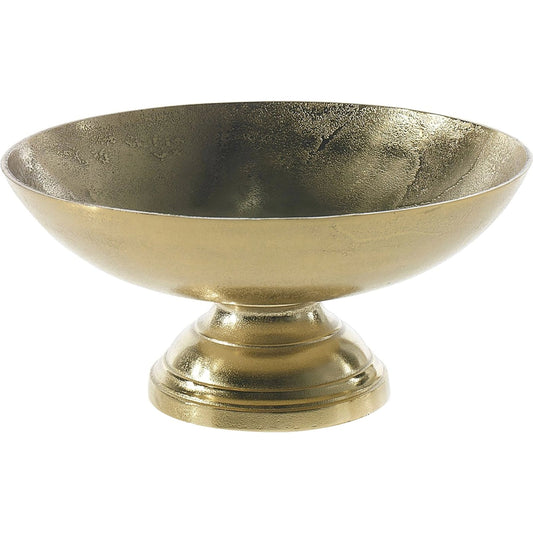 Oscar Bowl by Accent Decor in gold. Made from metal in a modern style.