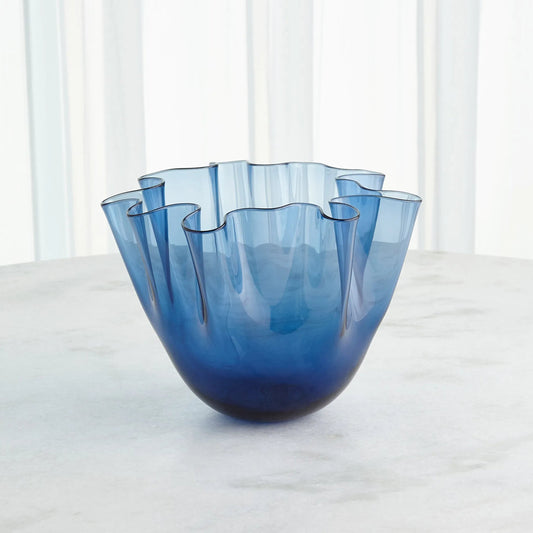 Handkerchief Vase by Global Views. Made from art glass in a eclectic & global style.