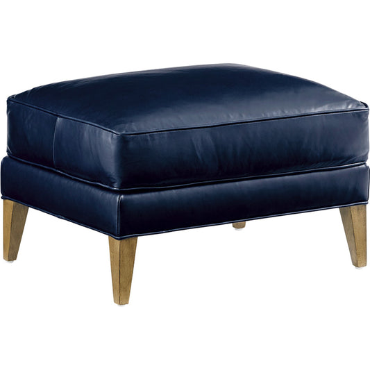 Coconut Grove Leather Ottoman by Tommy Bahama Home in gulf shore. Made from unique in a transitional style.