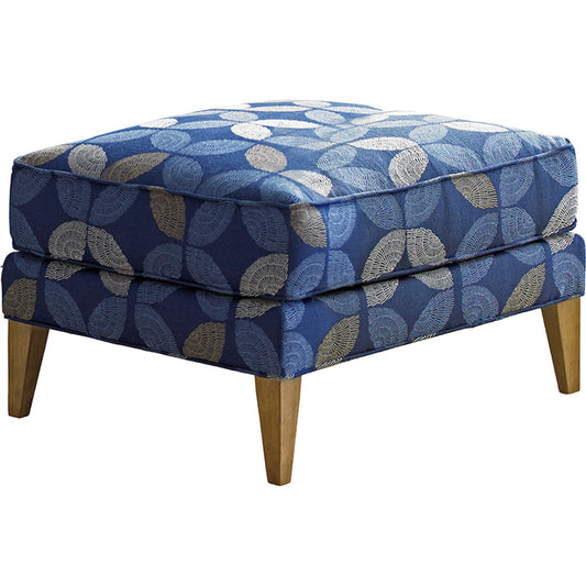 Coconut Grove Ottoman by Tommy Bahama Home in gulf shore. Made from unique in a coastal style.