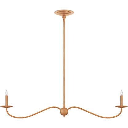 Saxon Linear Chandelier by Currey and Company. Made from unique in a modern style.