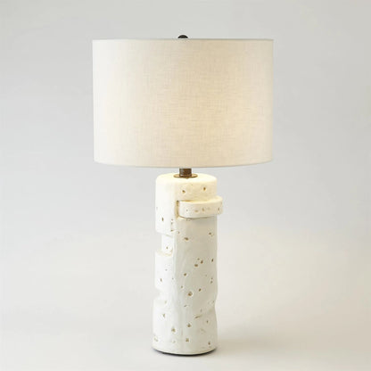 Gilles Table Lamp by Global Views. Made from ceramic in a modern style.