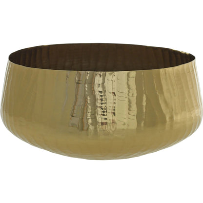 Roberi Bowl by Accent Decor in gold. Made from metal in a modern style.