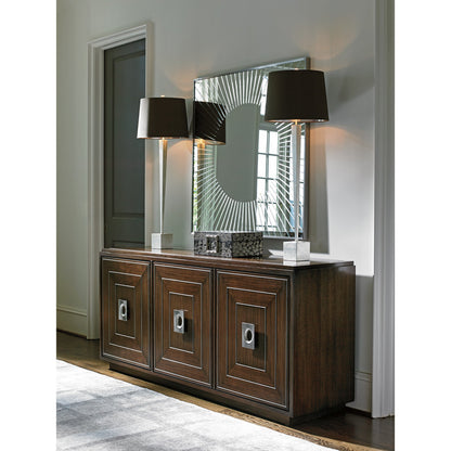 Calliope Square Sunburst Mirror by Lexington. Made from unique in a modern style.