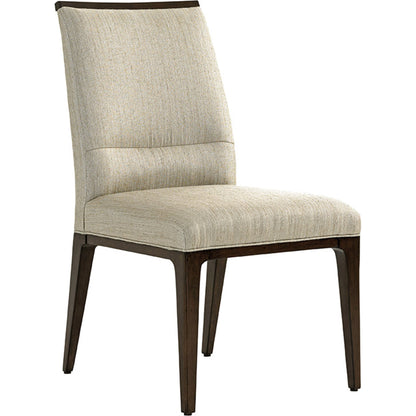 Collina Upholstered Side Chair by Lexington in silver gray. Made from unique in a modern style.