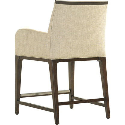 Getty Counter Stool by Lexington in brown. Made from unique in a modern style.