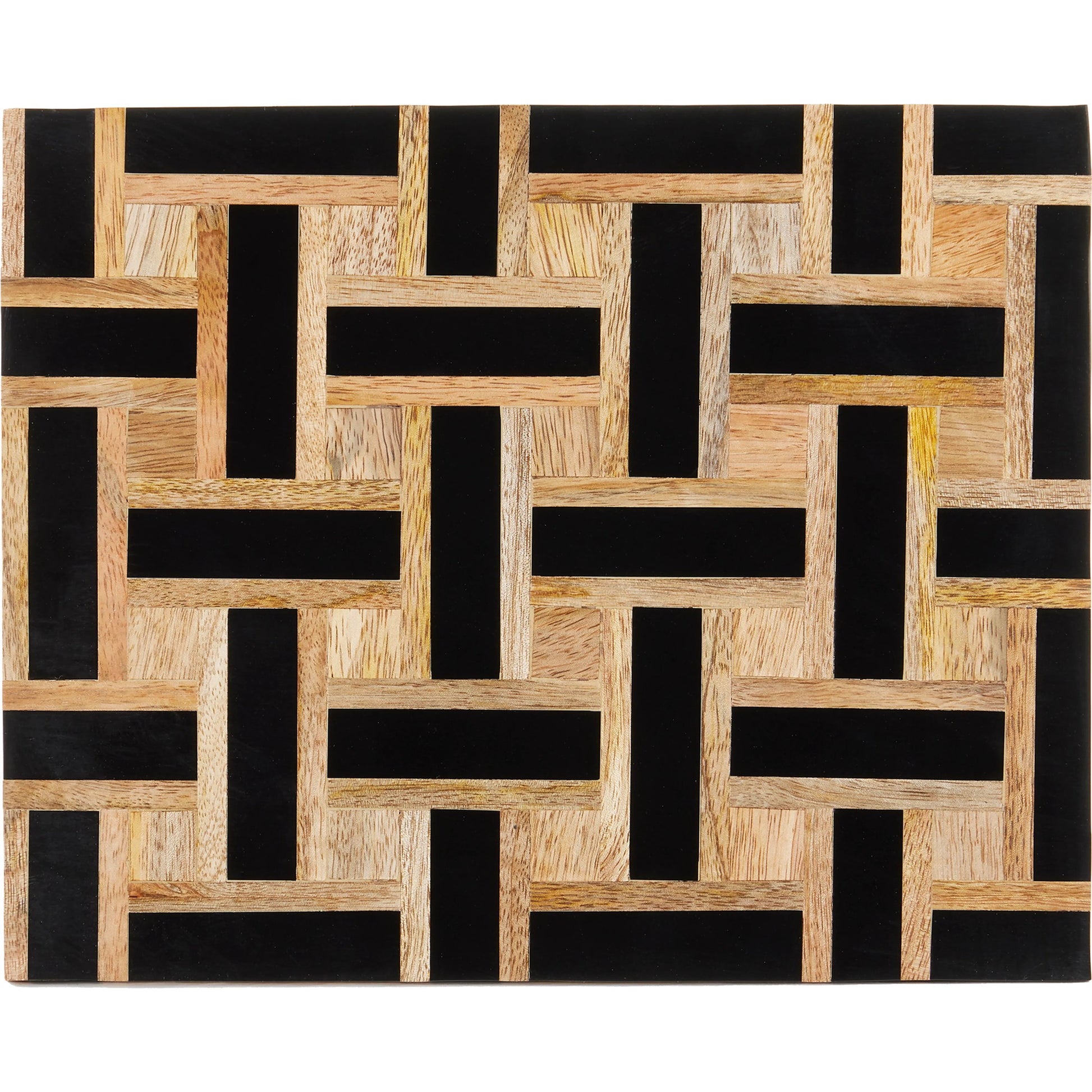 Aarna Box Set by Currey and Company. Made from composite, wood, engineered hardwood, linen in a modern style.