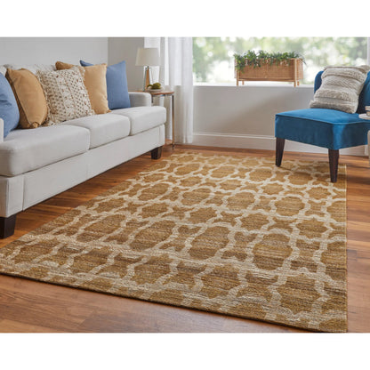 Lilliana Transitional Geometric Rug - 0764F by Feizy. Made from jute in a unique style.