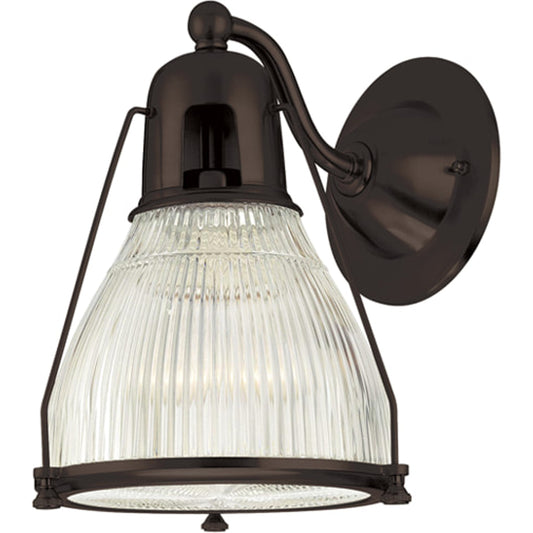 Haverhill Wall Sconce by Hudson Valley. Made from brass in a modern style.