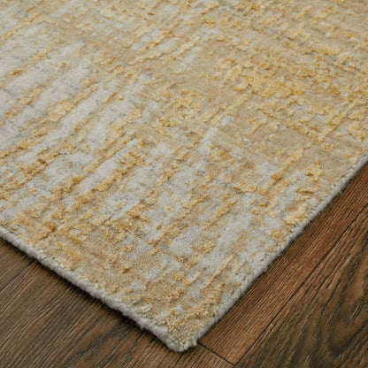 Eastfield Rug - EAS69FRF by Feizy in yellow, ivory, gold. Made from viscose, wool in a unique style.