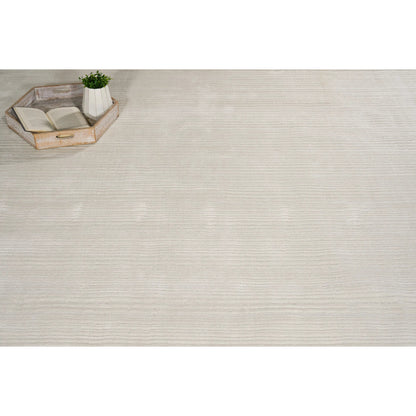 Cavallo Modern 7306 Rug by Exquisite Rugs in white. Made from nylon, wool in a uniqu