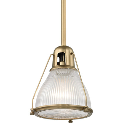 Haverhill Pendant by Hudson Valley. Made from brass in a modern style.