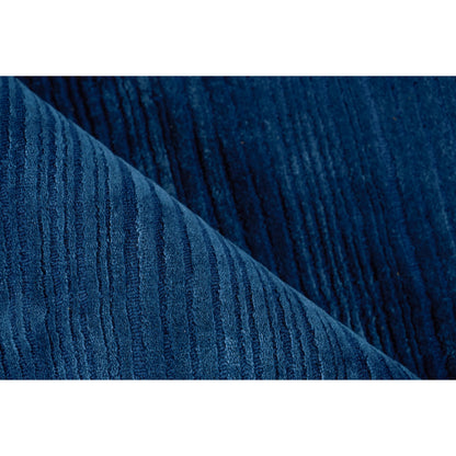 Cavallo Modern 7309 Rug by Exquisite Rugs in navy. Made from nyl