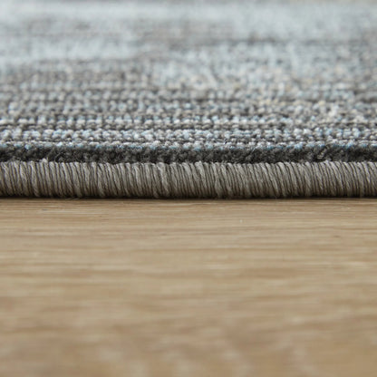 Greenwich Geometric GRW39U3F Rug by Feizy in black, ivory, blue. Made from polypropylene, polyester in a unique style.