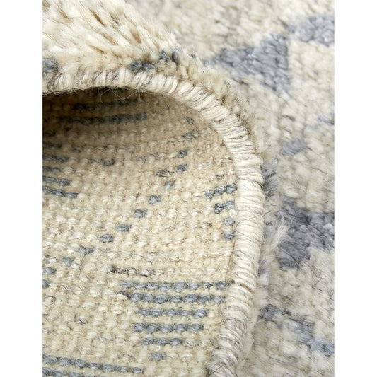 Abytha Transitional Diamond Rug - 6458F by Feizy in gray, blue, ivory. Made from wool, viscose in a unique style.