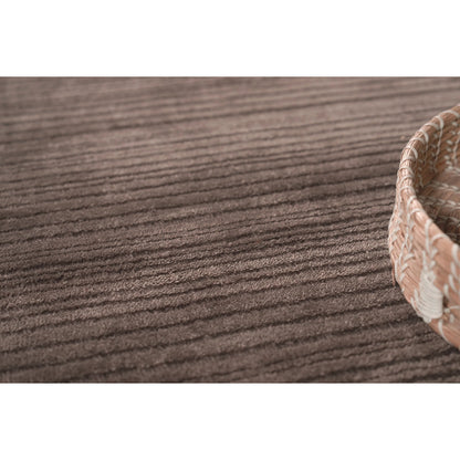 Cavallo Modern 7312 Rug by Exquisite Rugs in brown. Made from nylon, wool in a uniqu