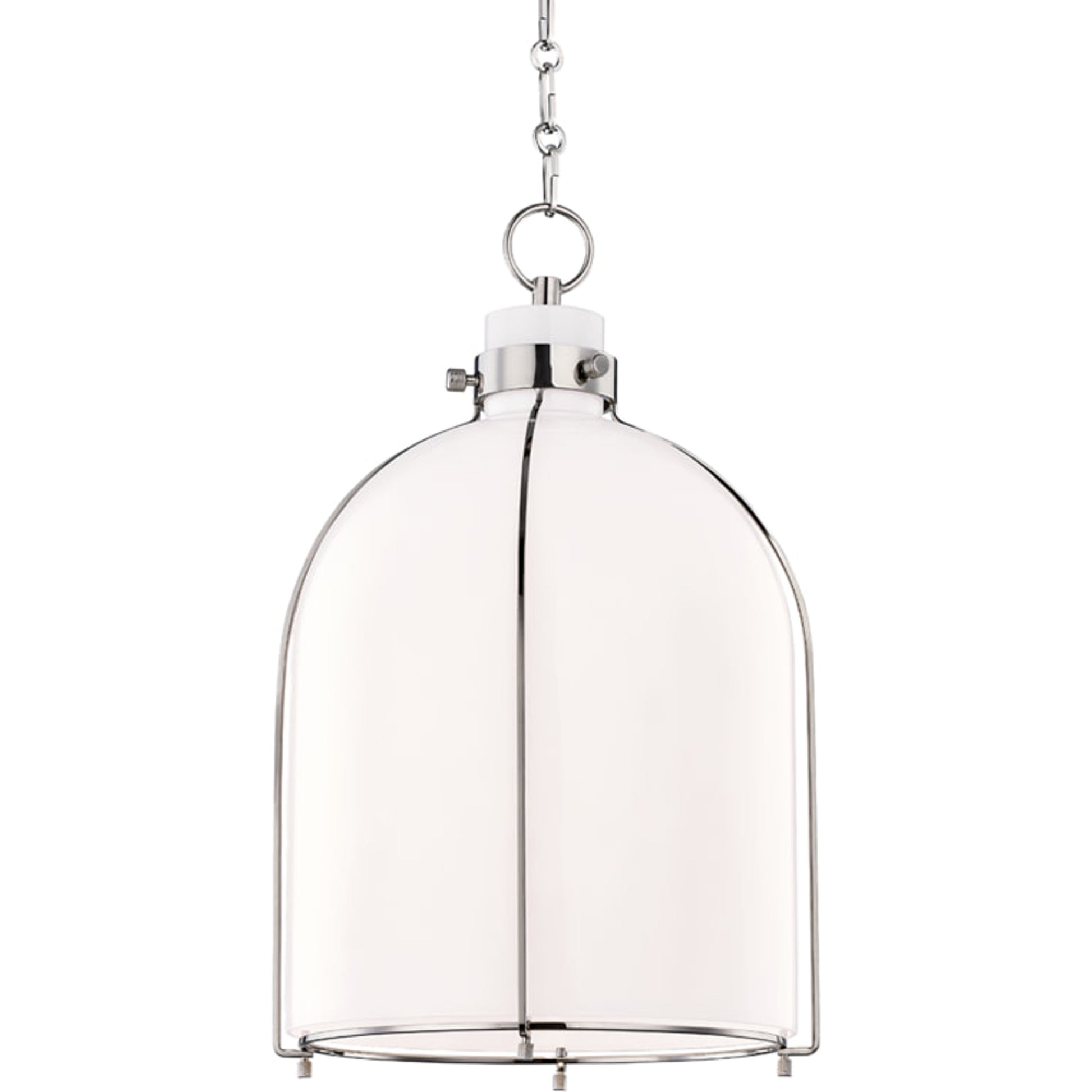 Eldridge B Pendant by Hudson Valley. Made from steel in a transitional style.