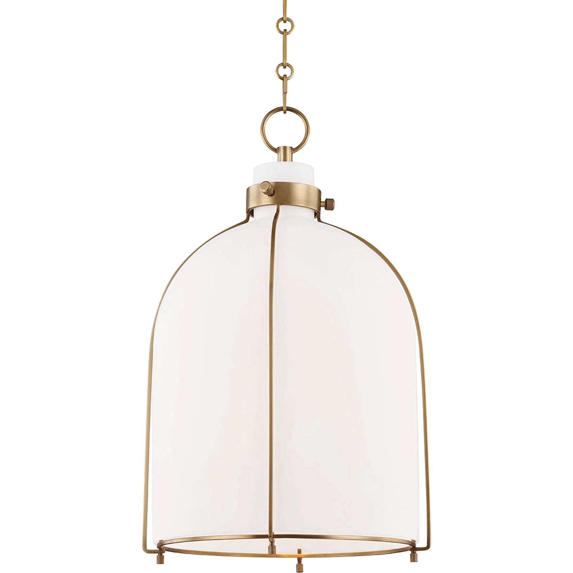 Eldridge B Pendant by Hudson Valley. Made from steel in a transitional style.