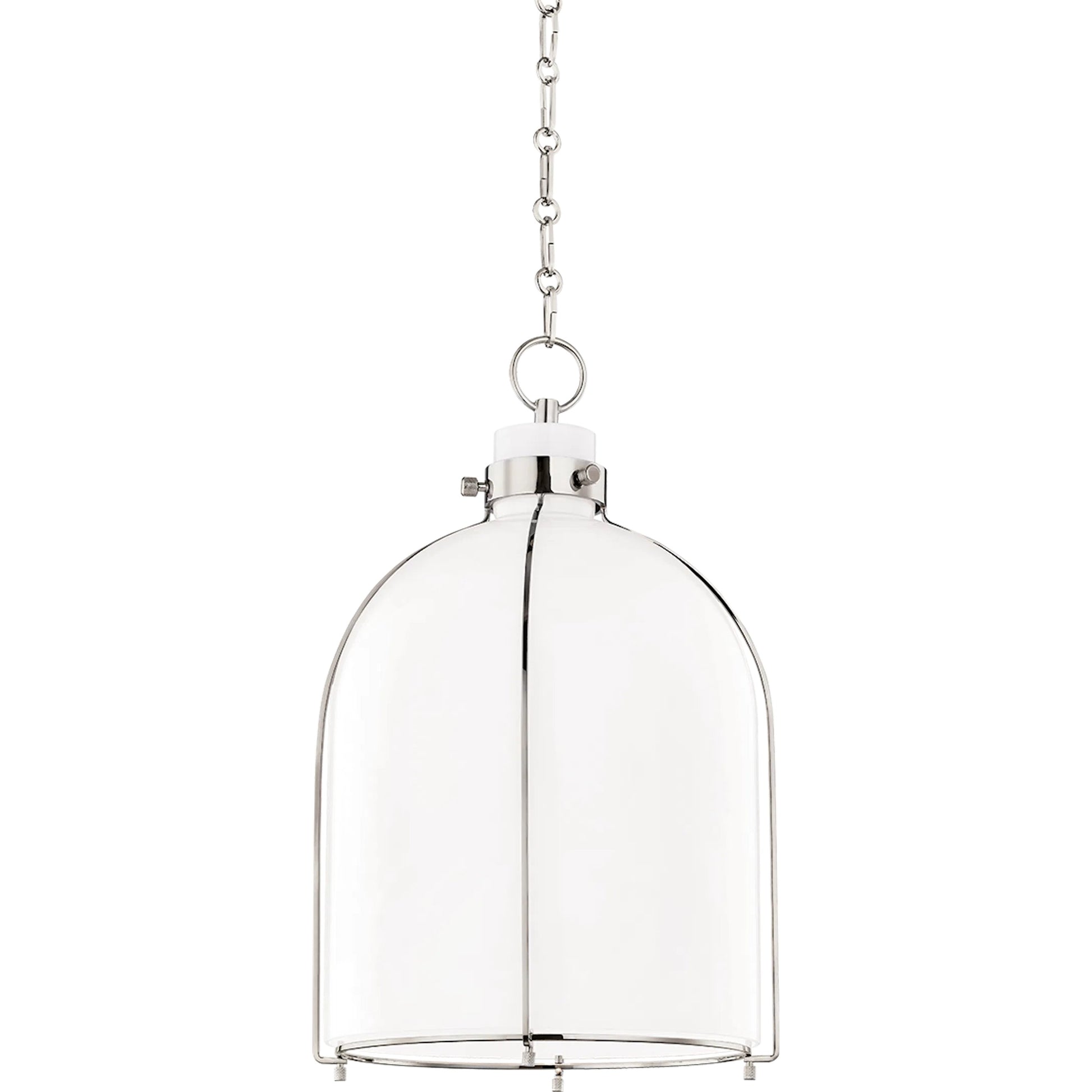 Eldridge B Pendant by Hudson Valley. Made from steel in a transitional style.