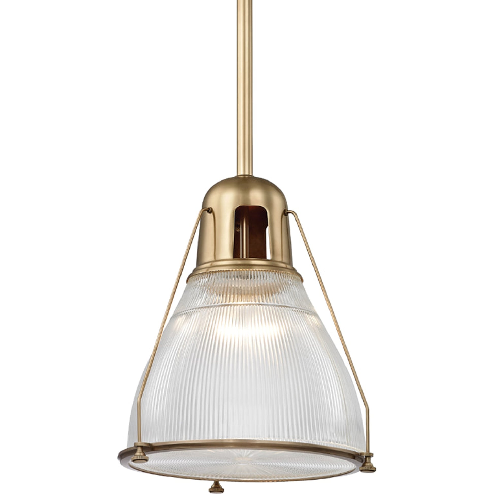 Haverhill Pendant by Hudson Valley. Made from brass in a modern style.