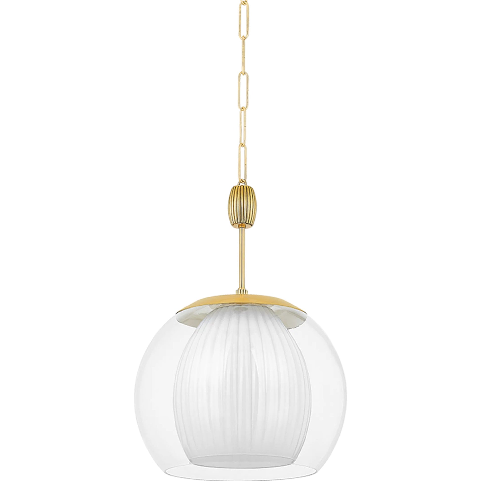 Clementon Pendant by Hudson Valley. Made from steel in a modern style.
