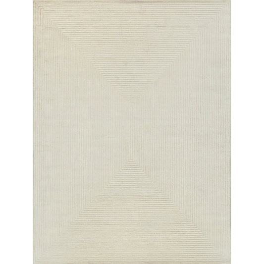 Teton 7324 Rug by Exquisite Rugs in ivory. Made from new zealand wool in a unique style.