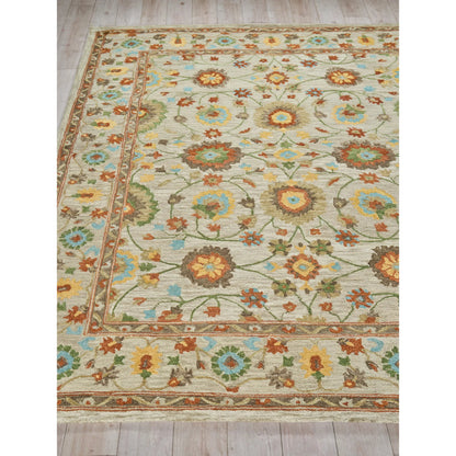 Newport 7327 Rug by Exquisite Rugs in beige. Made from new zealand wool in a unique style.