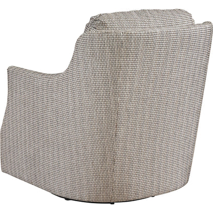 Montford Swivel Chair by Lexington in grey. Made from oak, fabric in a unique style.