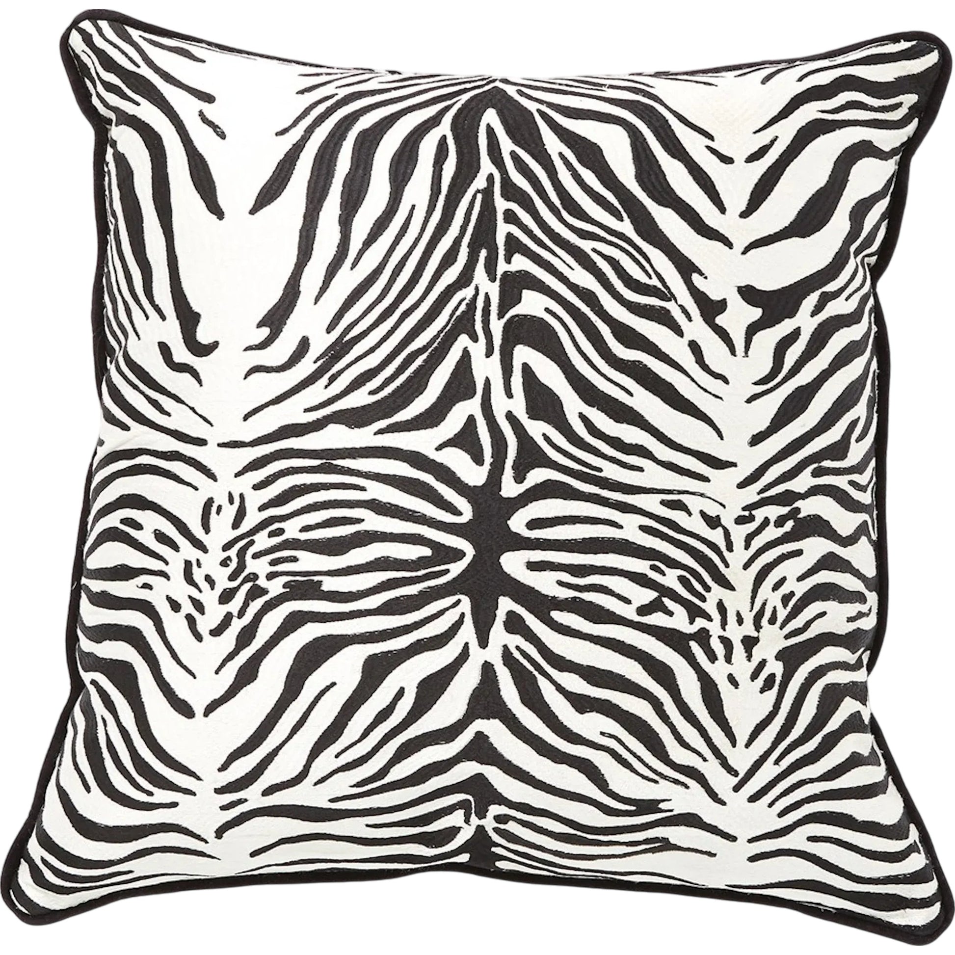 Zebra Pillow by Global Views. Made from unique in a eclectic & global style.