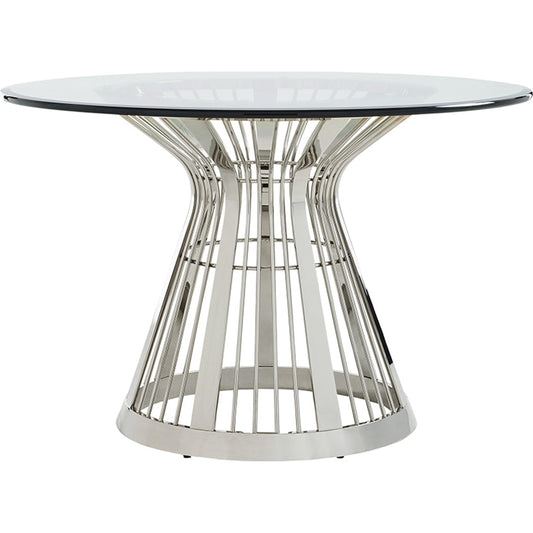 Riviera Stainless Dining Table by Lexington. Made from unique in a modern style.