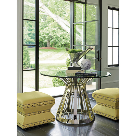 Riviera Stainless Dining Table by Lexington. Made from unique in a modern style.