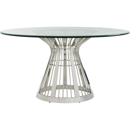 Riviera Stainless Dining Table by Lexington. Made from unique in a modern style.