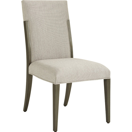 Saverne Upholstered Side Chair by Lexington in natural. Made from unique in a transitional style.