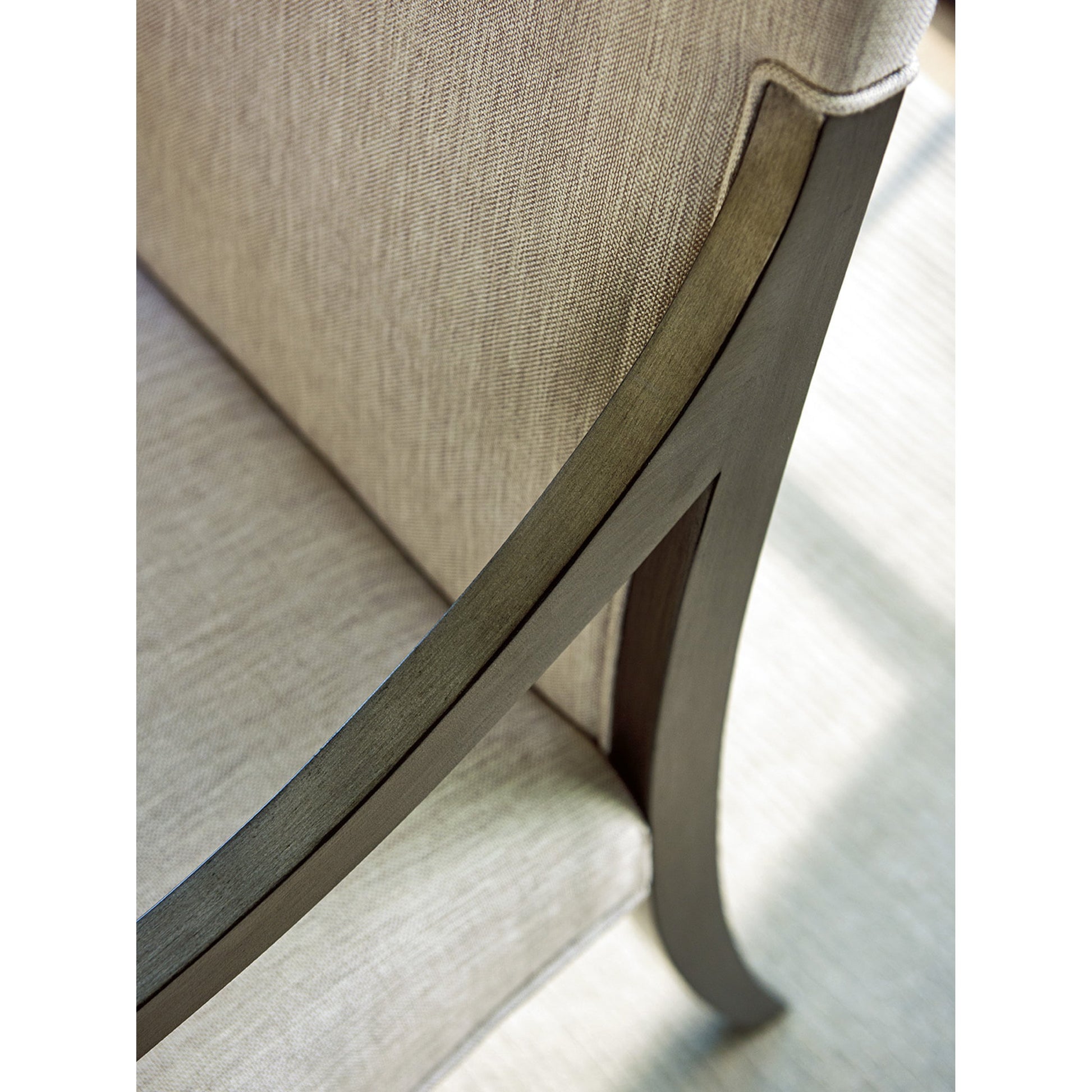 Saverne Upholstered Arm Chair by Lexington in natural. Made from unique in a transitional style.