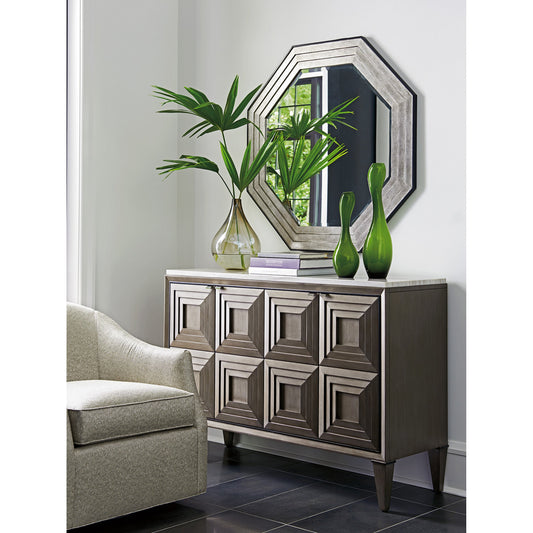 Latour Octagonal Mirror by Lexington. Made from unique in a modern style.