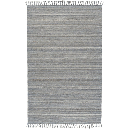 Brady Transitional Stripes Rug - 0736F by Feizy. Made from wool, cotton in a unique style.
