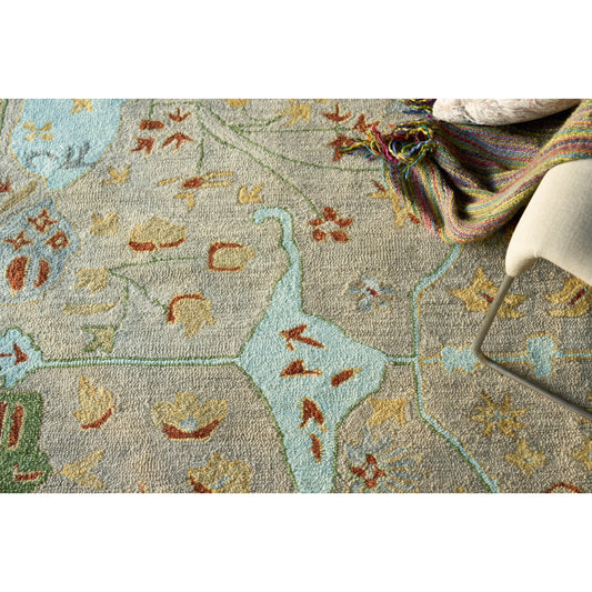 Hamilton 7332 Rug by Exquisite Rugs in beige, multi. Made from new zealand wool in a unique style.
