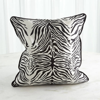 Zebra Pillow by Global Views. Made from unique in a eclectic & global style.