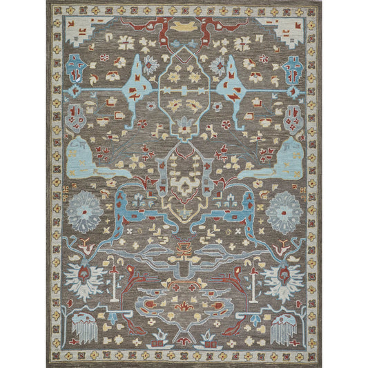 Hamilton 7334 Rug by Exquisite Rugs in taupe, multi. Made from new zealand wool in a unique style.
