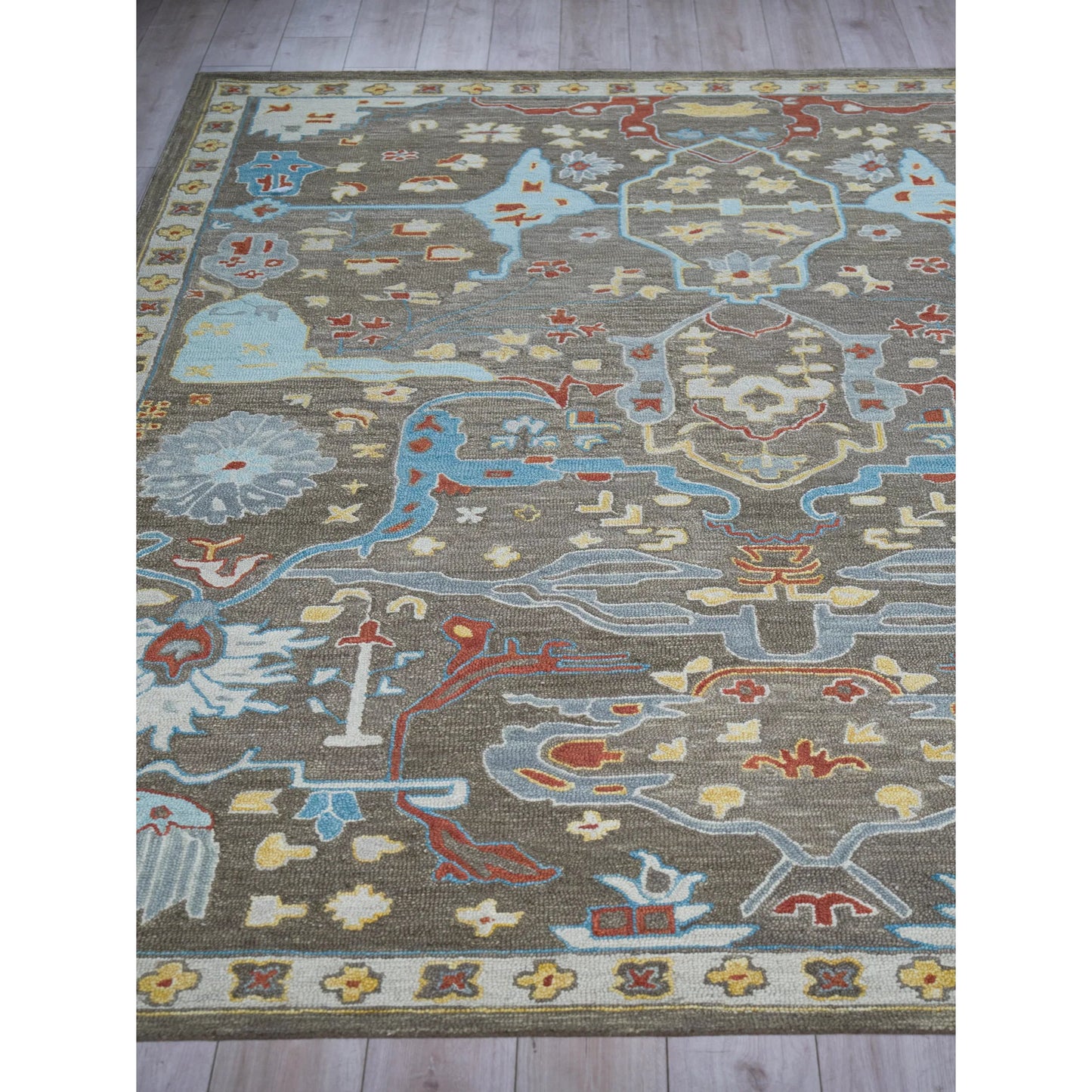 003 SI-2543484,SI-2543485,SI-2543490,SI-2543491,SI-2543492 | Additional Silo | Hamilton 7334 Rug by Exquisite Rugs in taupe, multi. Made from new zealand wool in a unique style.