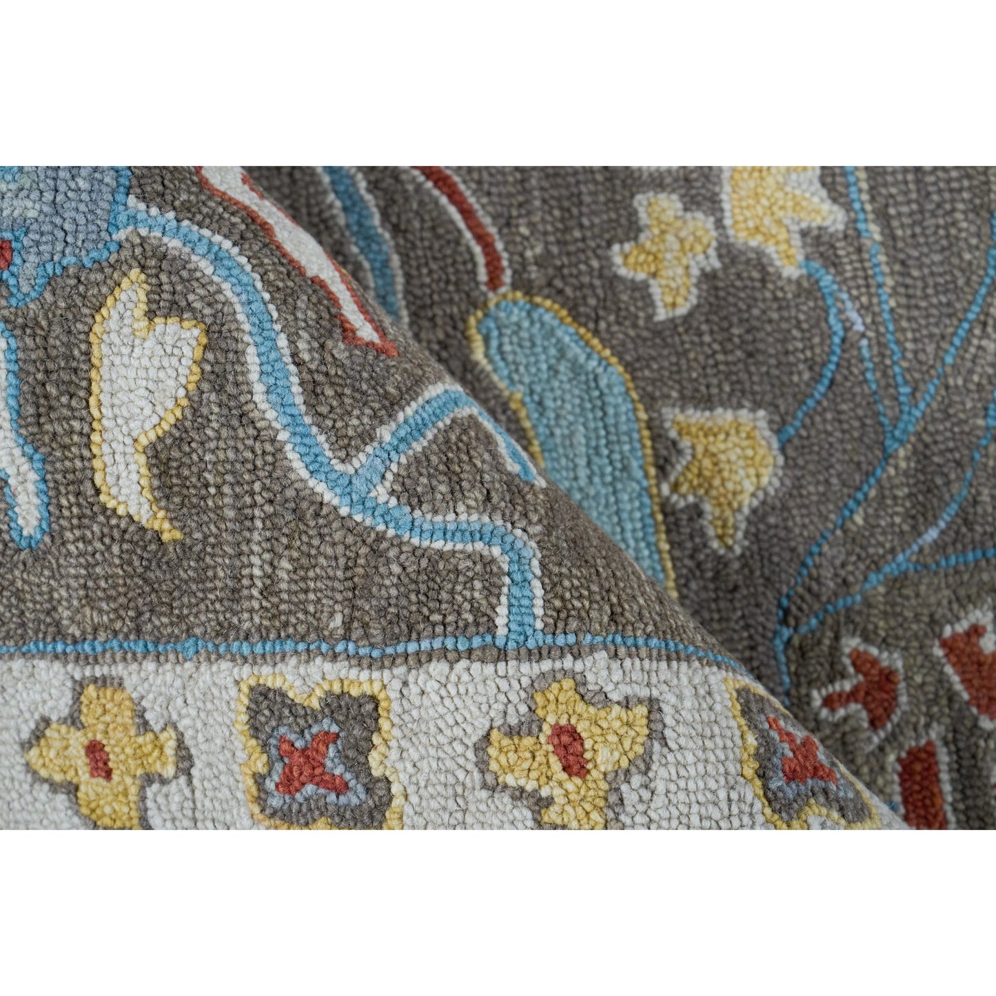 004 SI-2543484,SI-2543485,SI-2543490,SI-2543491,SI-2543492 | Additional Silo | Hamilton 7334 Rug by Exquisite Rugs in taupe, multi. Made from new zealand wool in a unique style.