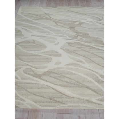 Rio 7338 Rug by Exquisite Rugs in beige, ivory. Made from new zealand wool in a unique style.