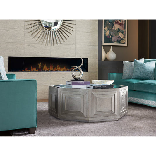 Rochelle Octagonal Cocktail Table by Lexington. Made from unique in a transitional style.