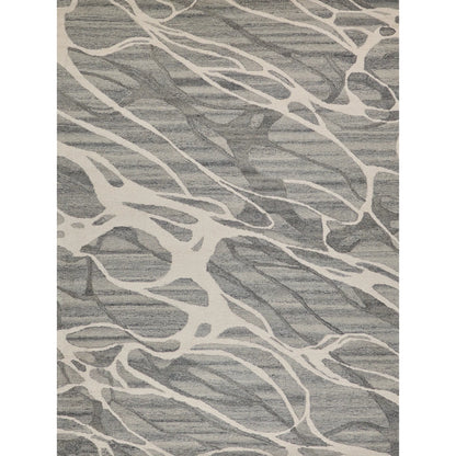 Rio 7340 Rug by Exquisite Rugs in gray, ivory. Made from new zealand wool in a unique style.