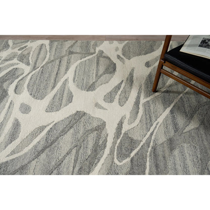 Rio 7340 Rug by Exquisite Rugs in gray, ivory. Made from new zealand wool in a unique style.