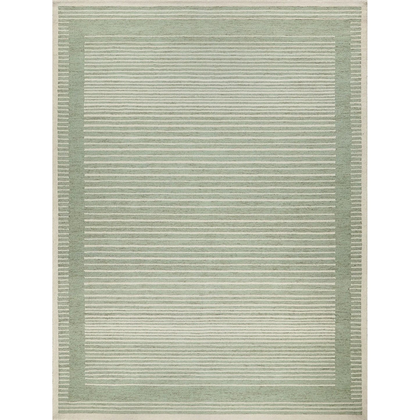 001 SI-2543538,SI-2543539,SI-2543544 | Primary Silo | Dusseldorf 7343 Rug by Exquisite Rugs in sage green, ivory. Made from new zealand wool in a unique style.