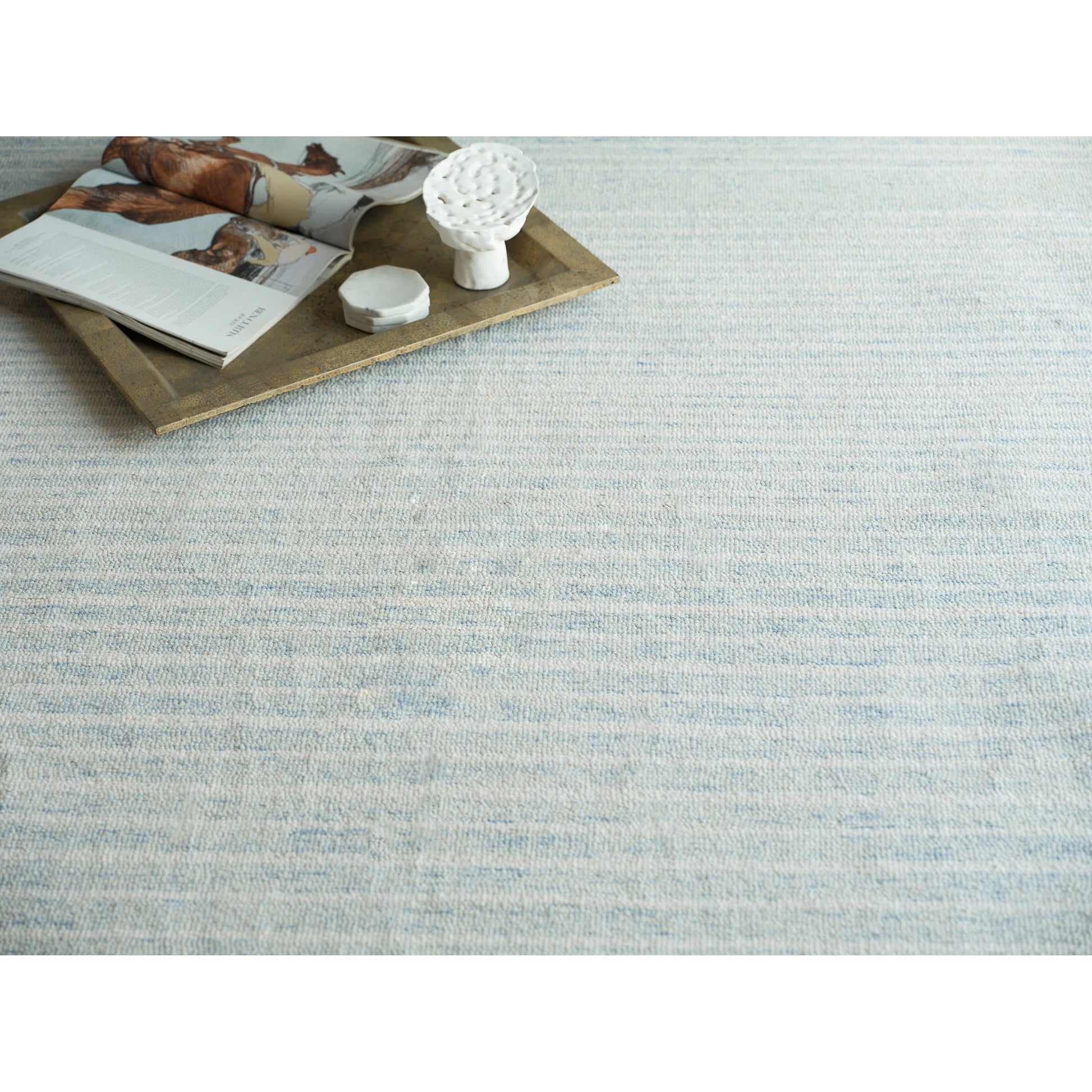 Dusseldorf 7344 Rug by Exquisite Rugs in blue, ivory. Made from new zealand wool in a unique style.