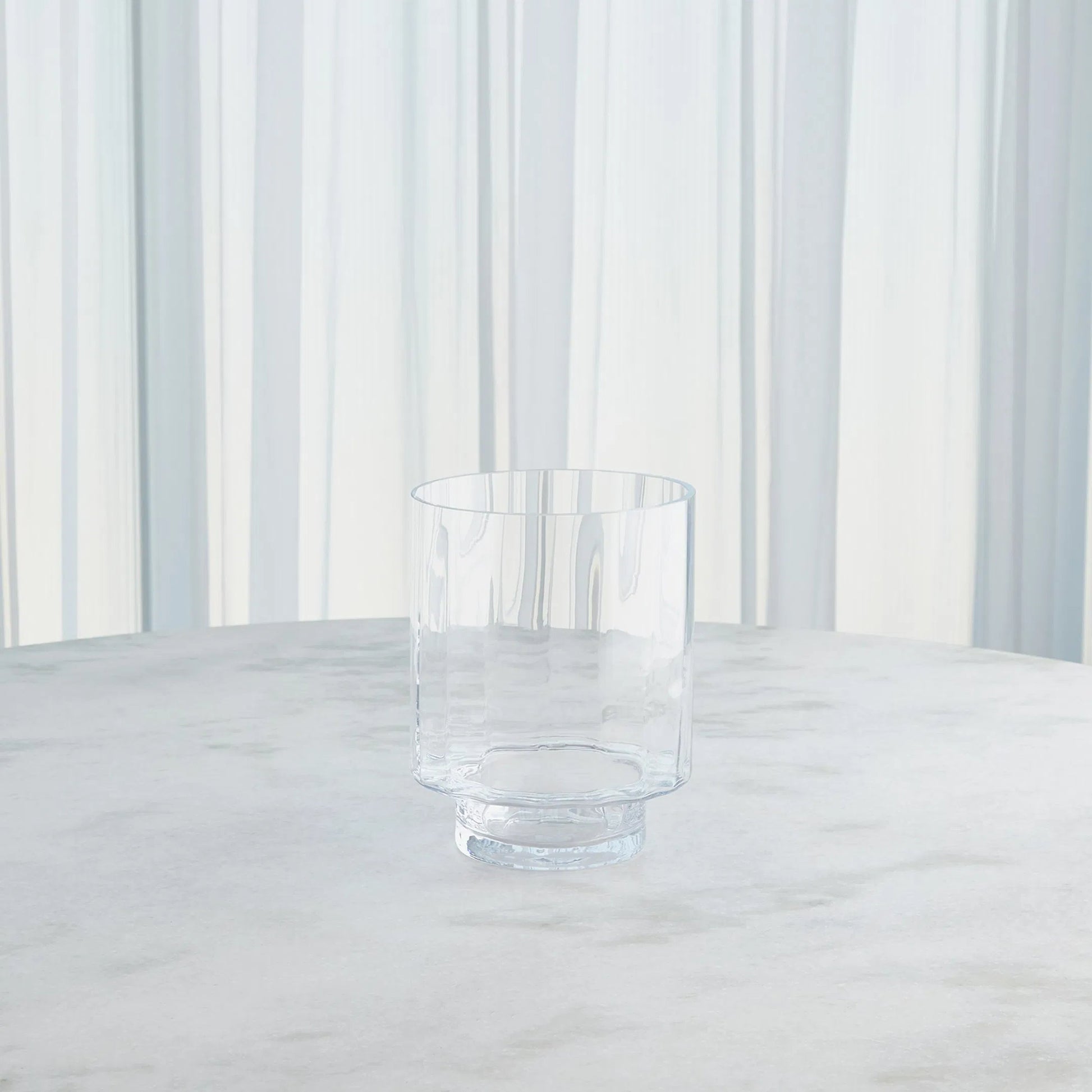 Epic Hurricane by Global Views in clear. Made from glass in a unique style.