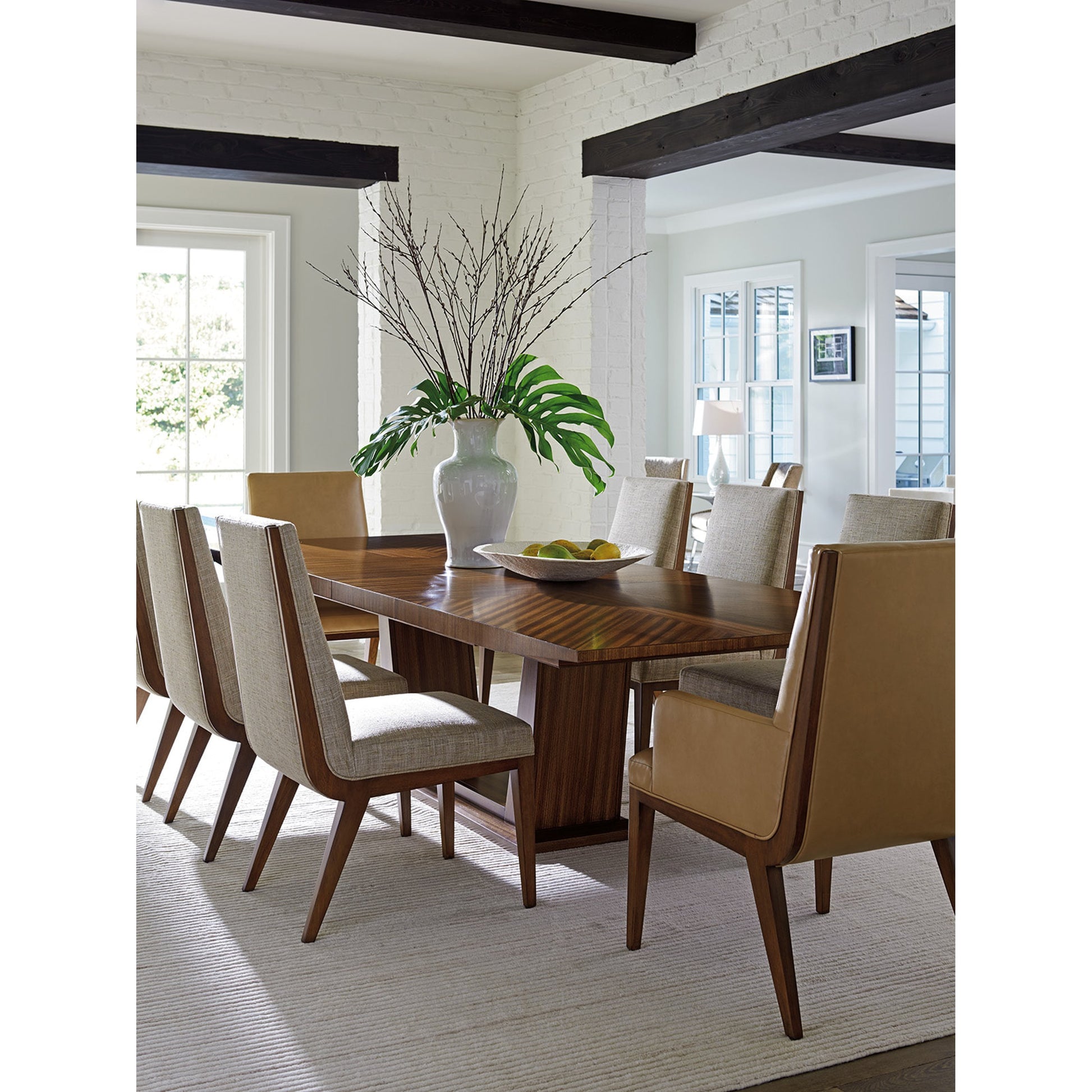Marino Upholstered Arm Chair by Lexington. Made from unique in a transitional style.